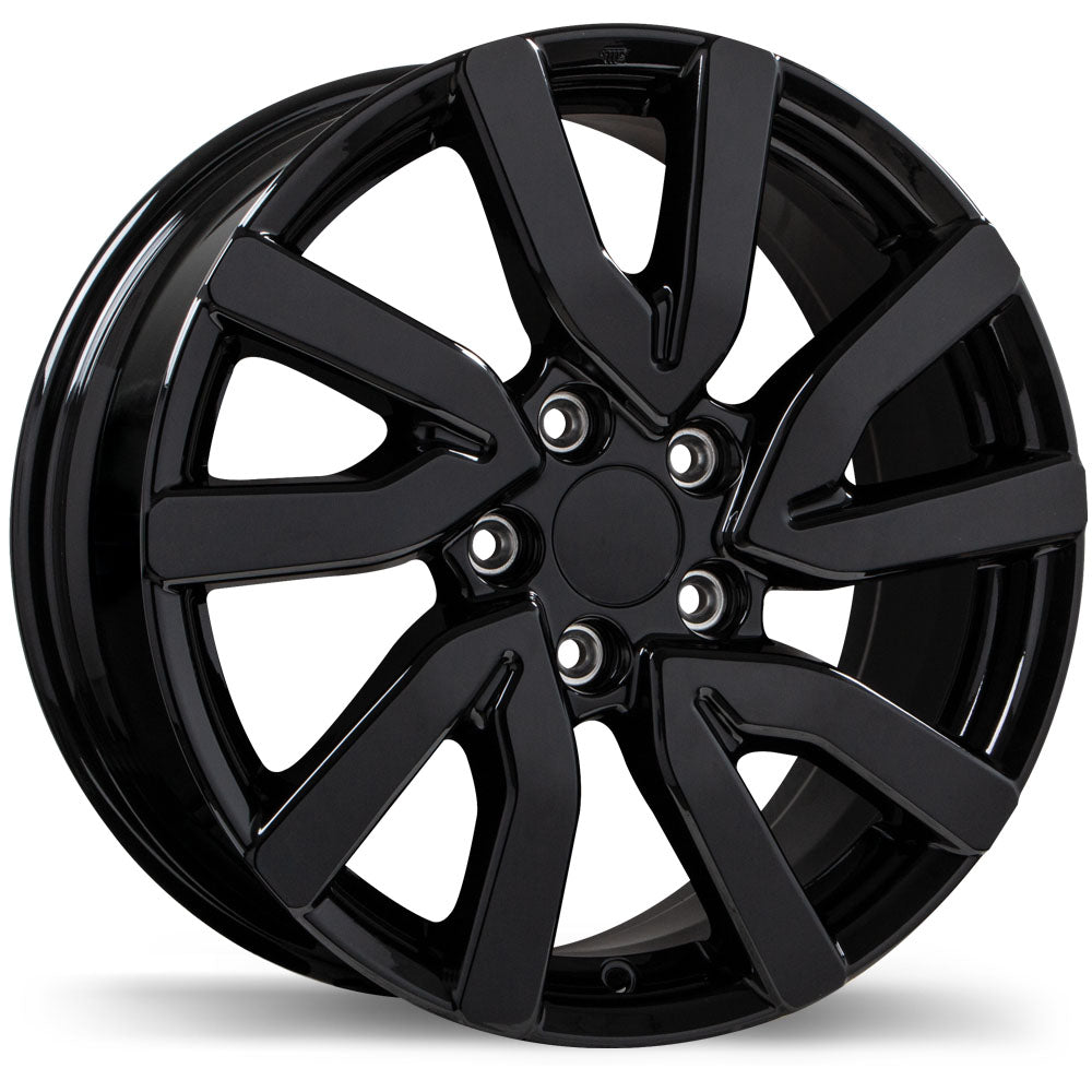 Replika R249, 18x8.0, 5x120, ET55, CB64.1, Gloss Black - R249-1880-12BN+55R641