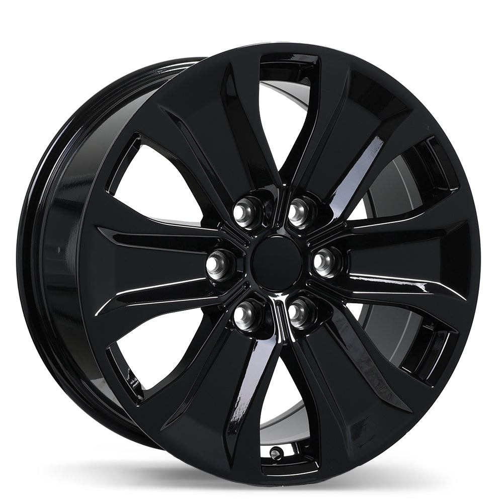 Replika R250, 18x8.5, 6x135, ET44, CB87.1, Gloss Black - R250-1885-36BN+44C871