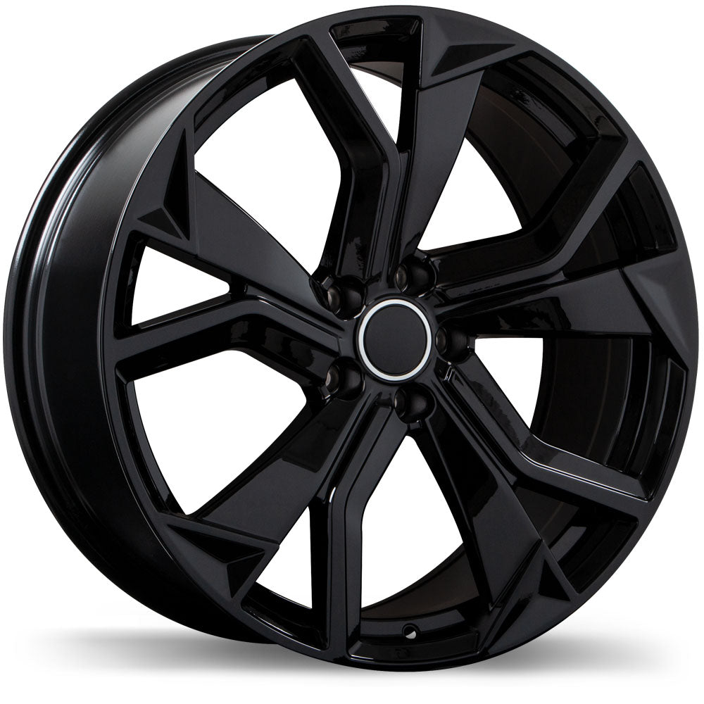 Replika R252, 18x8.0, 5x112, ET39, CB66.5, Gloss Black - R252-1880-44BN+39R665