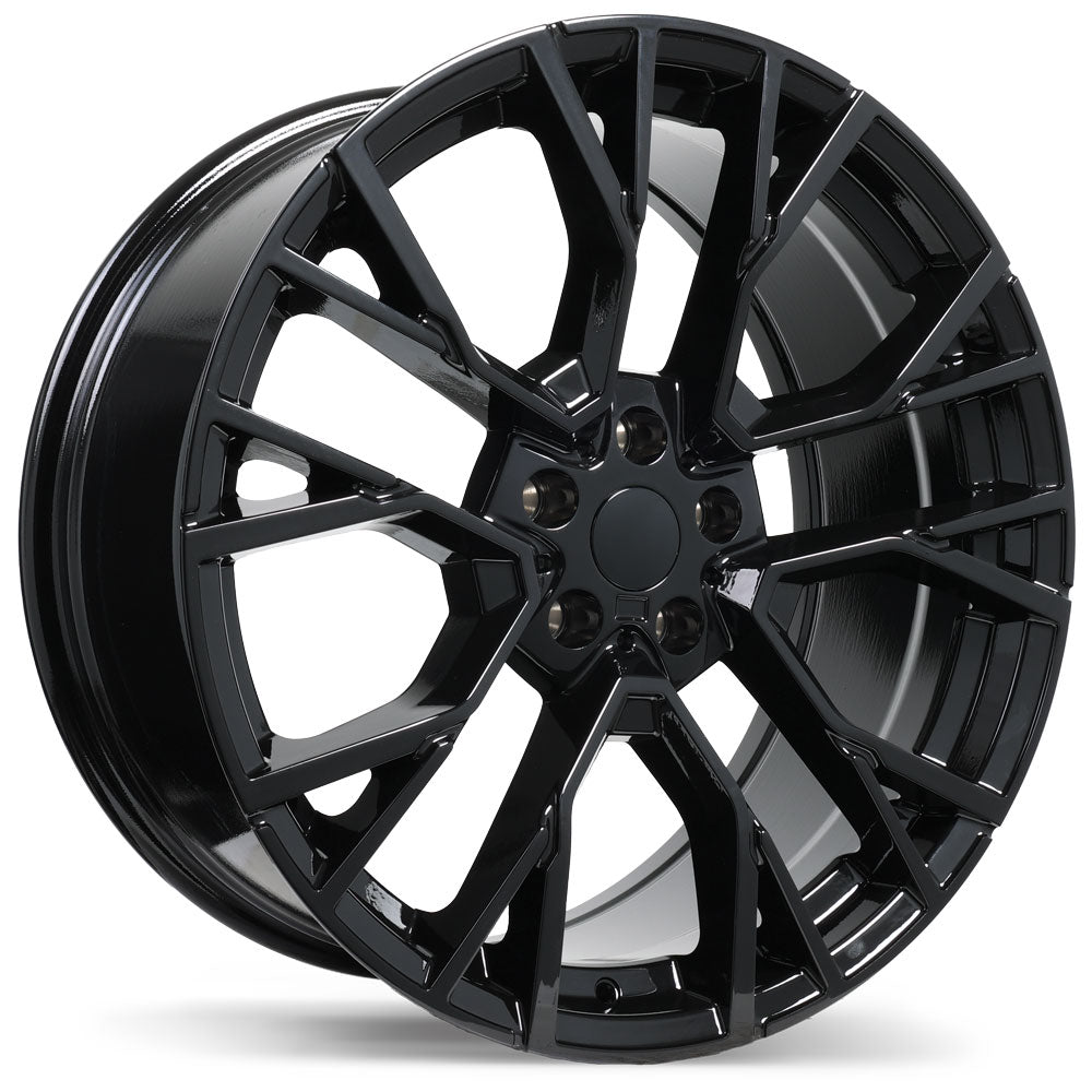 Replika R253A, 20x9.0, 5x112, ET30, CB66.6, Gloss Black - R253A-2090-44BN+30C666