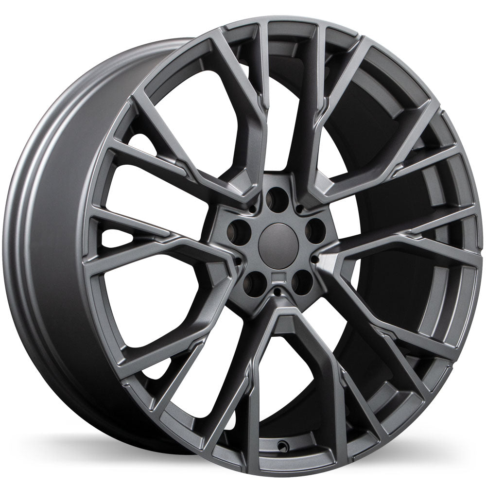 Replika R253A, 20x9.0, 5x112, ET30, CB66.6, Satin Charcoal - R253A-2090-44GT+30C666