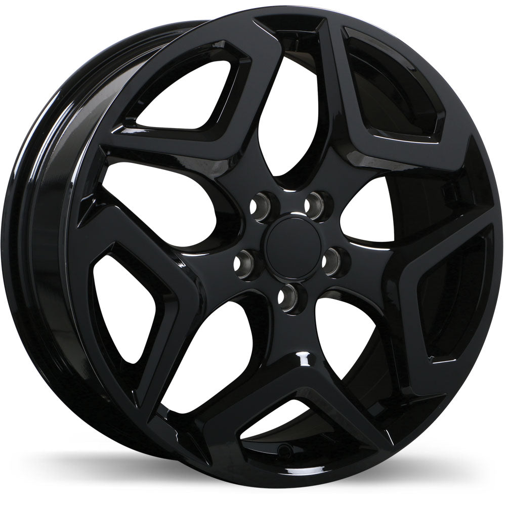 Replika R255, 17x7.0, 5x100, ET55, CB56.1, Gloss Black - R255-1770-80BN+55C561