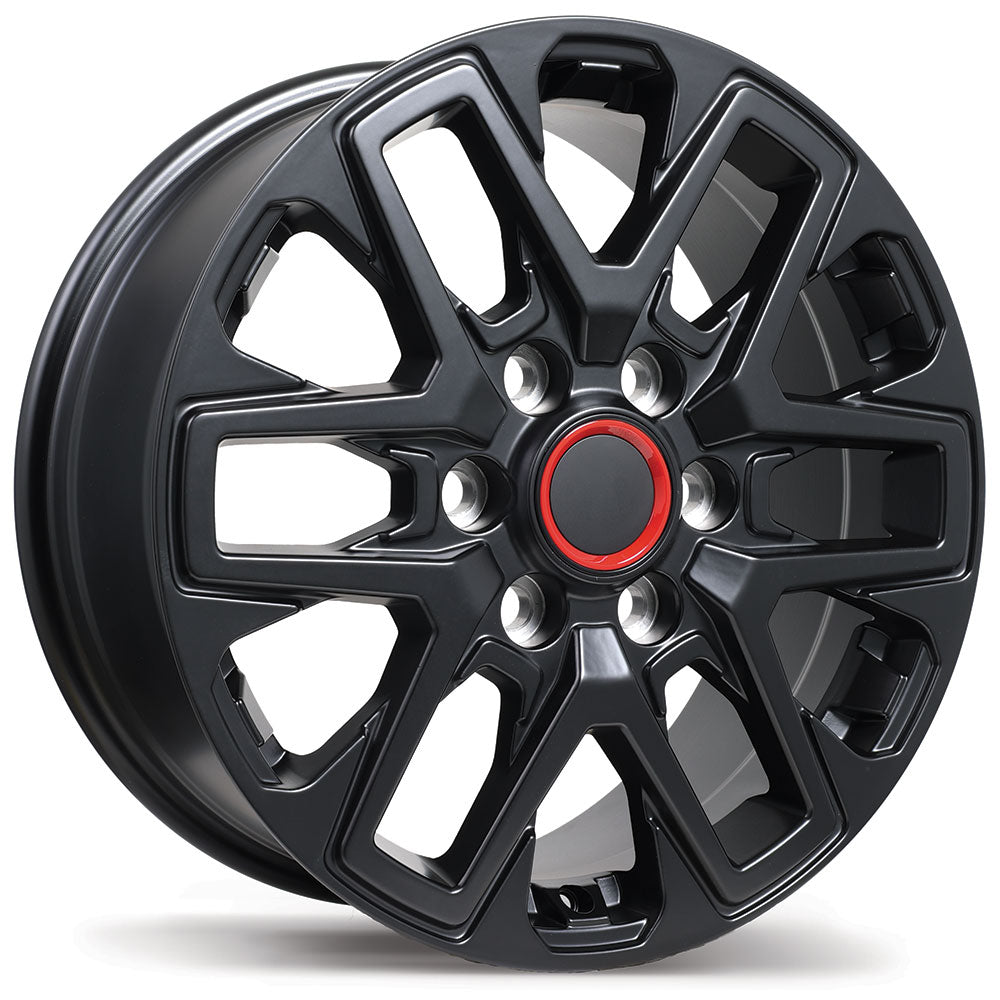 Replika R262, 18x7.5, 6x139.7, ET60, CB95.1, Satin Black - R262-1875-83BT+60F951