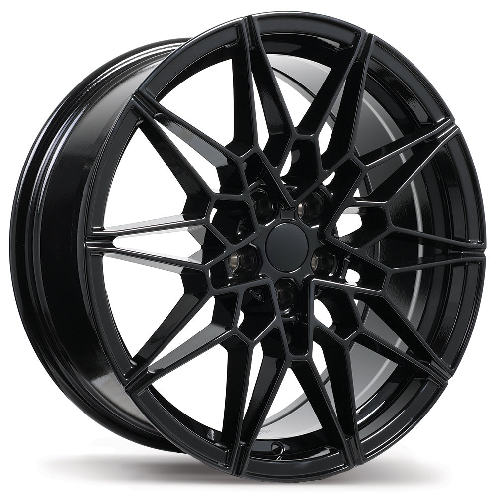 Replika R266, 19x8.0, 5x112, ET40, CB66.6, Gloss Black - R266-1980-44BN+40C666