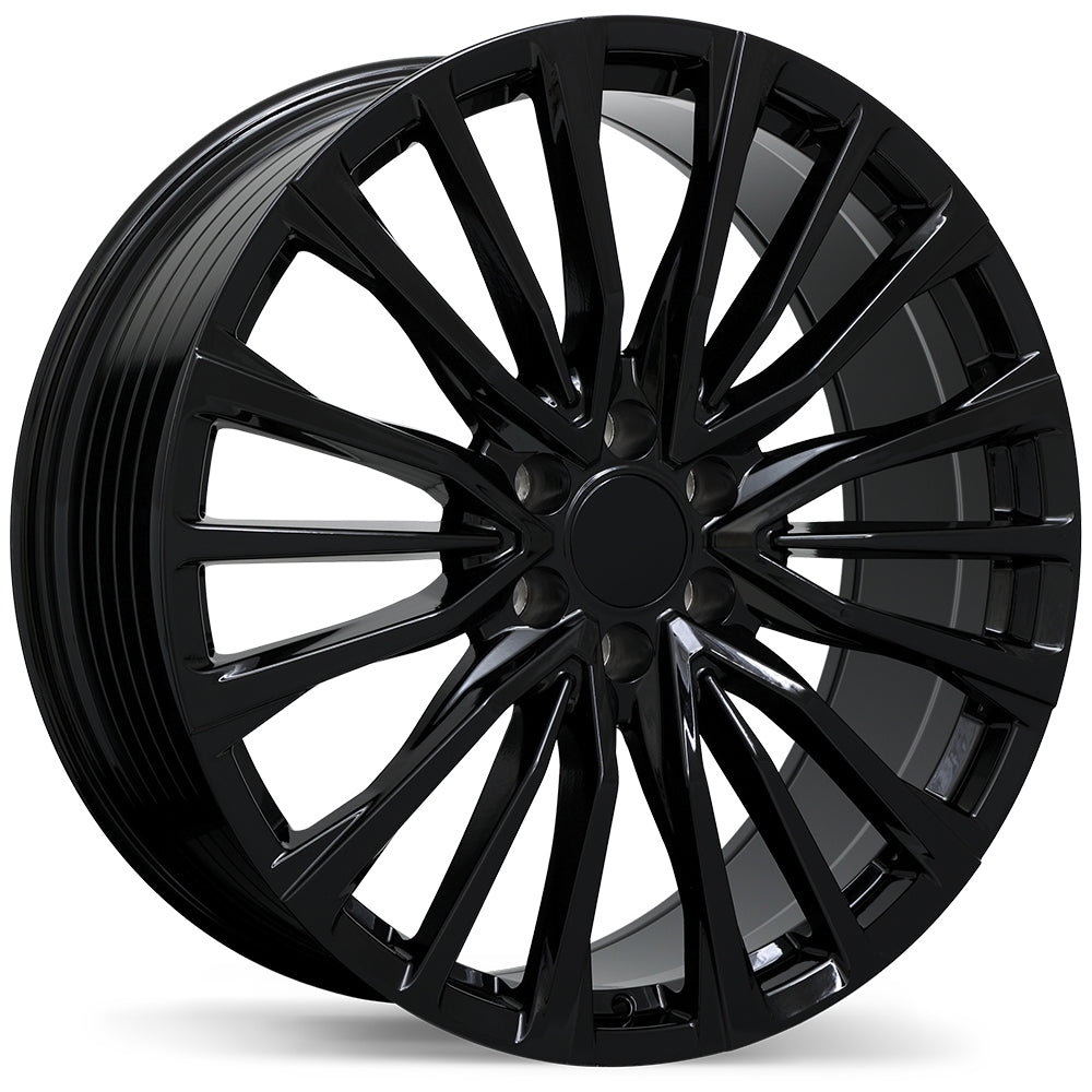 Replika R281, 22x9.0, 6x139.7, ET28, CB78, Gloss Black - R281-2290-83BN+28C780