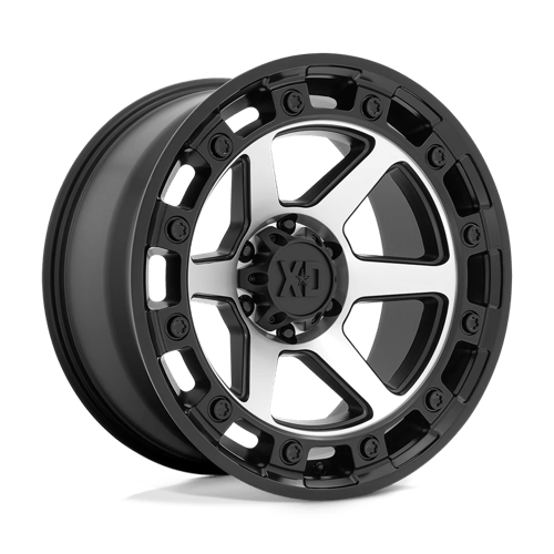 XD XD862 RAID, 20X10, 6X139.7, ET-18, CB106.1, SATIN BLACK MACHINED