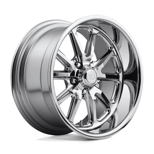 US Mag 1PC U110 RAMBLER, 17X7, 5X114.3, ET1, CB72.56, CHROME PLATED