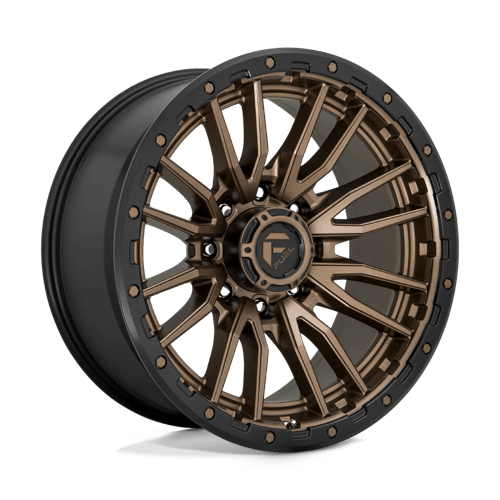Fuel 1PC D681 REBEL, 22X10, 8X165.1, ET-18, CB125.1, MATTE BRONZE BLACK BEAD RING