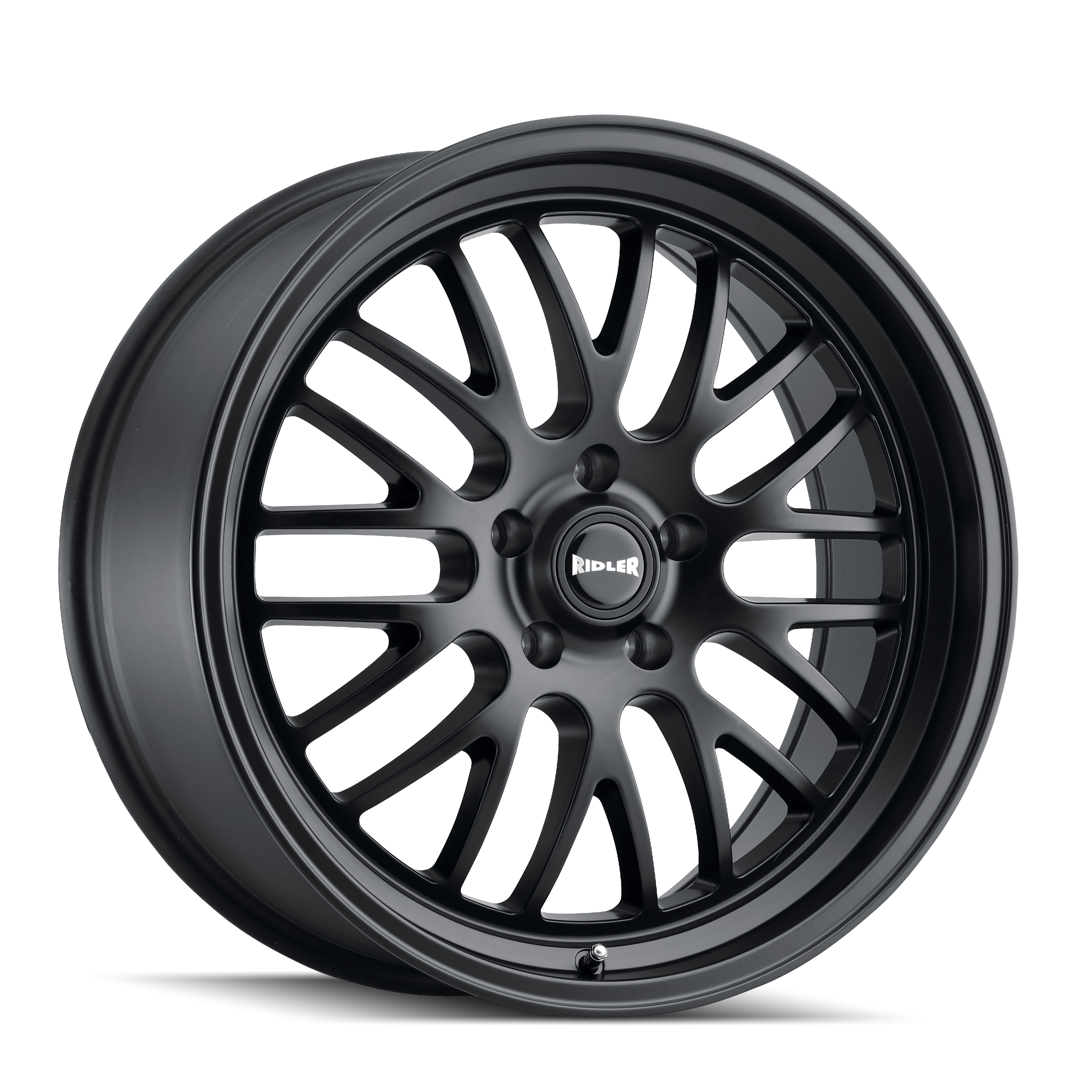 Ridler Type 607, 18X8, 5X120.65, ET0, CB83.82, Matte Black - 607-8861MB