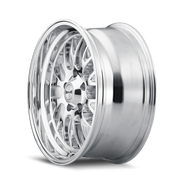 Ridler Type 607, 20X8.5, 5X120.65, ET0, CB83.82, Polished - 607-2861P