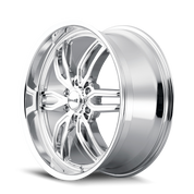 Ridler Type 609, 20X9, 6X139.7, ET30, CB106.1, Chrome - 609-2983C30