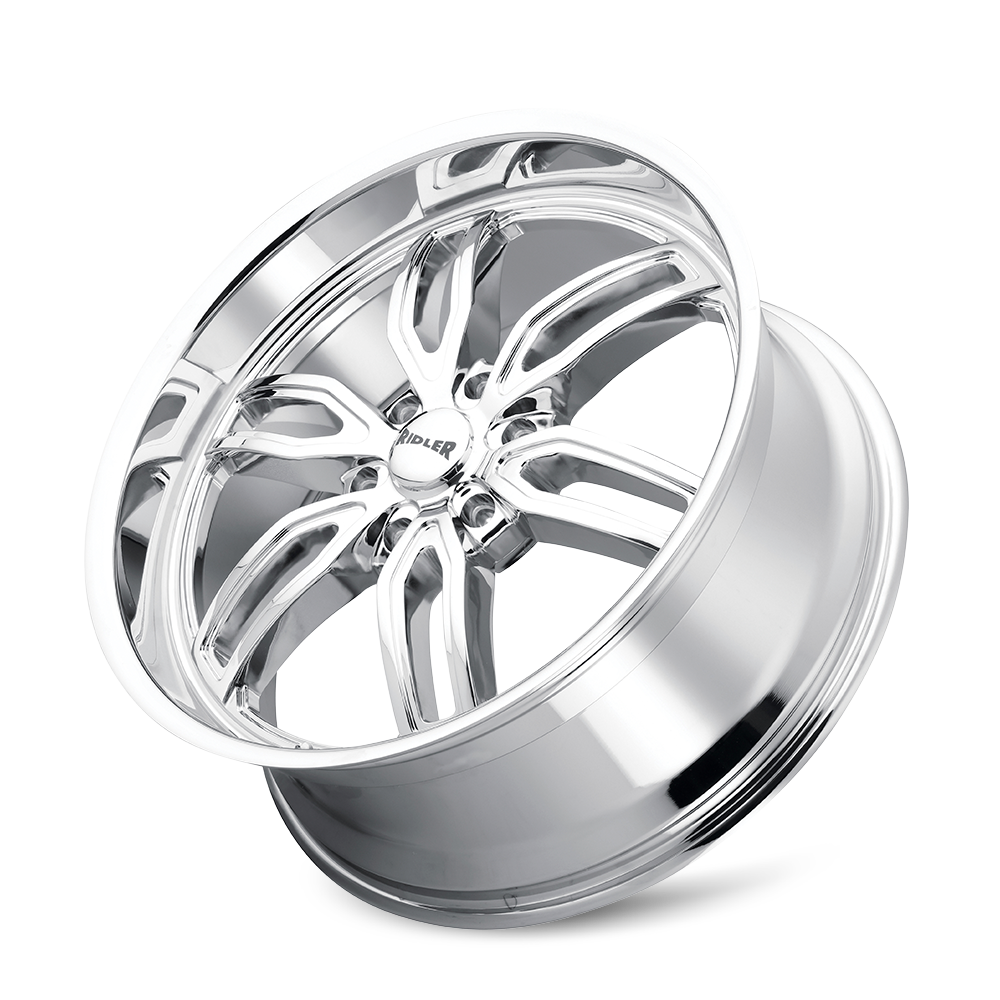 Ridler Type 609, 20X9, 6X139.7, ET30, CB106.1, Chrome - 609-2983C30