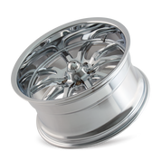 Ridler Type 650, 17X7, 5x114.3, ET0, CB83.82, Chrome - 650-7765C