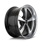 Ridler Type 652, 20X8.5, 5X120.65, ET0, CB83.82, Gloss Black - 652-2861GBD