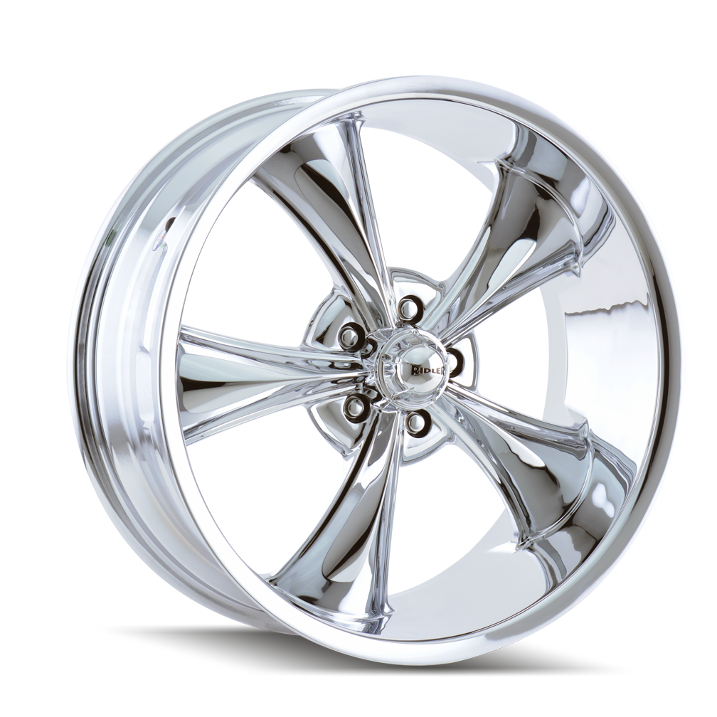 Ridler Type 695, 18X8, 5x114.3, ET0, CB83.82, Chrome - 695-8865C