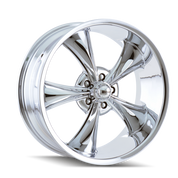Ridler Type 695, 18X8, 5X127, ET0, CB83.82, Chrome - 695-8873C