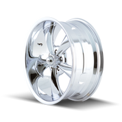Ridler Type 695, 20X8.5, 5x114.3, ET0, CB83.82, Chrome - 695-2865C