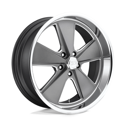 US Mag 1PC U120 ROADSTER, 20X8, 5X127, ET1, CB78.1, MATTE GUN METAL MACHINED
