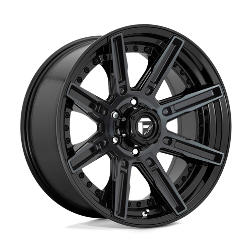 Fuel 1PC D708 ROGUE, 20X9, 5X150, ET1, CB110.1, GLOSS MACH DOUBLE DARK TINT