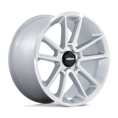 Rotiform R192 BTL, 21X10.5, 5X112, ET38, CB66.56, GLOSS SILVER W/ MACHINED FACE