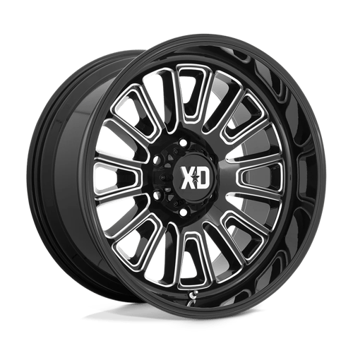 XD XD864 ROVER, 20X9, 6X135, ET18, CB87.1, GLOSS BLACK MILLED