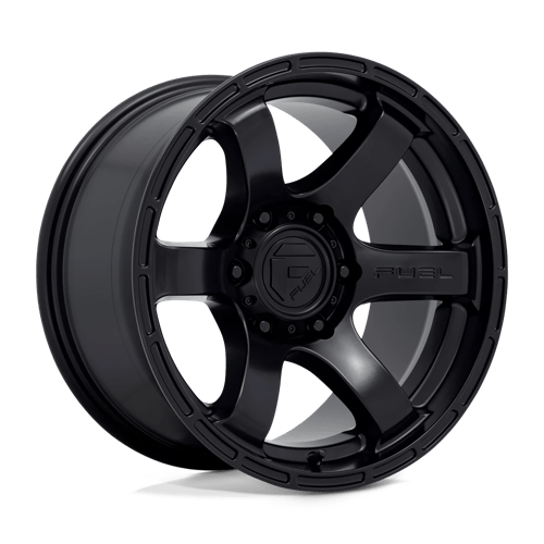 Fuel 1PC D766 RUSH, 18X9, 6X139.7, ET1, CB106.1, SATIN BLACK