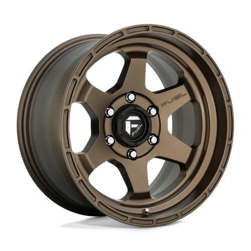 Fuel 1PC D666 SHOK, 20X9, 6X139.7, ET1, CB106.1, MATTE BRONZE
