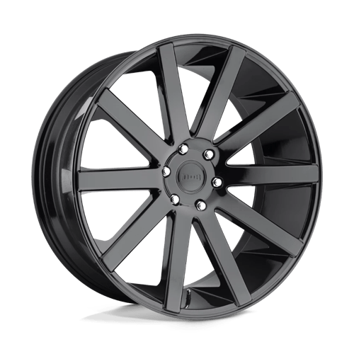 DUB 1PC S219 SHOT CALLA, 22X9.5, 6X139.7, ET20, CB106.1, GLOSS BLACK S219229584+20