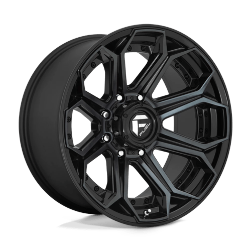 Fuel 1PC D704 SIEGE, 20X10, 8X180, ET-18, CB124.2, GLOSS MACH DOUBLE DARK TINT