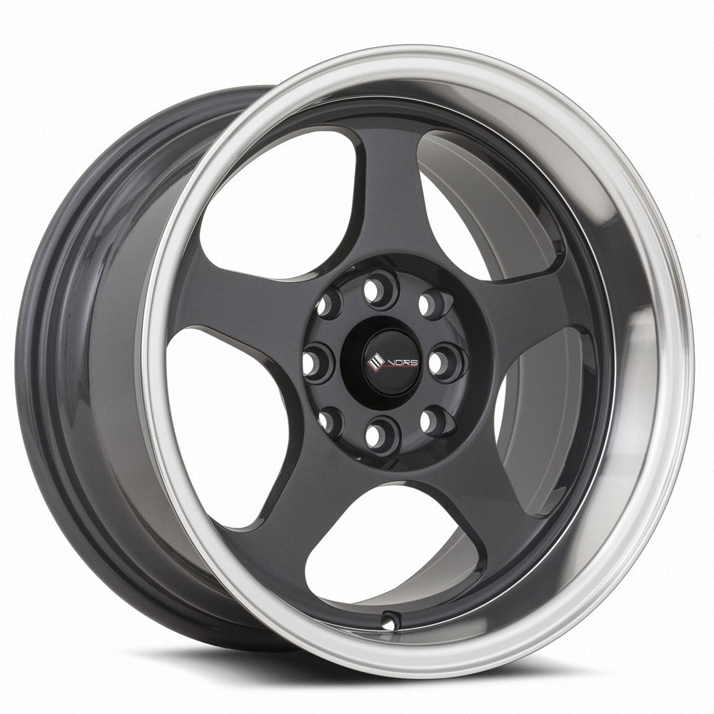 Vors SP1, 15x8, 4x100/4x114.3, ET20, CB73.1, Hyper Black Machine Lip