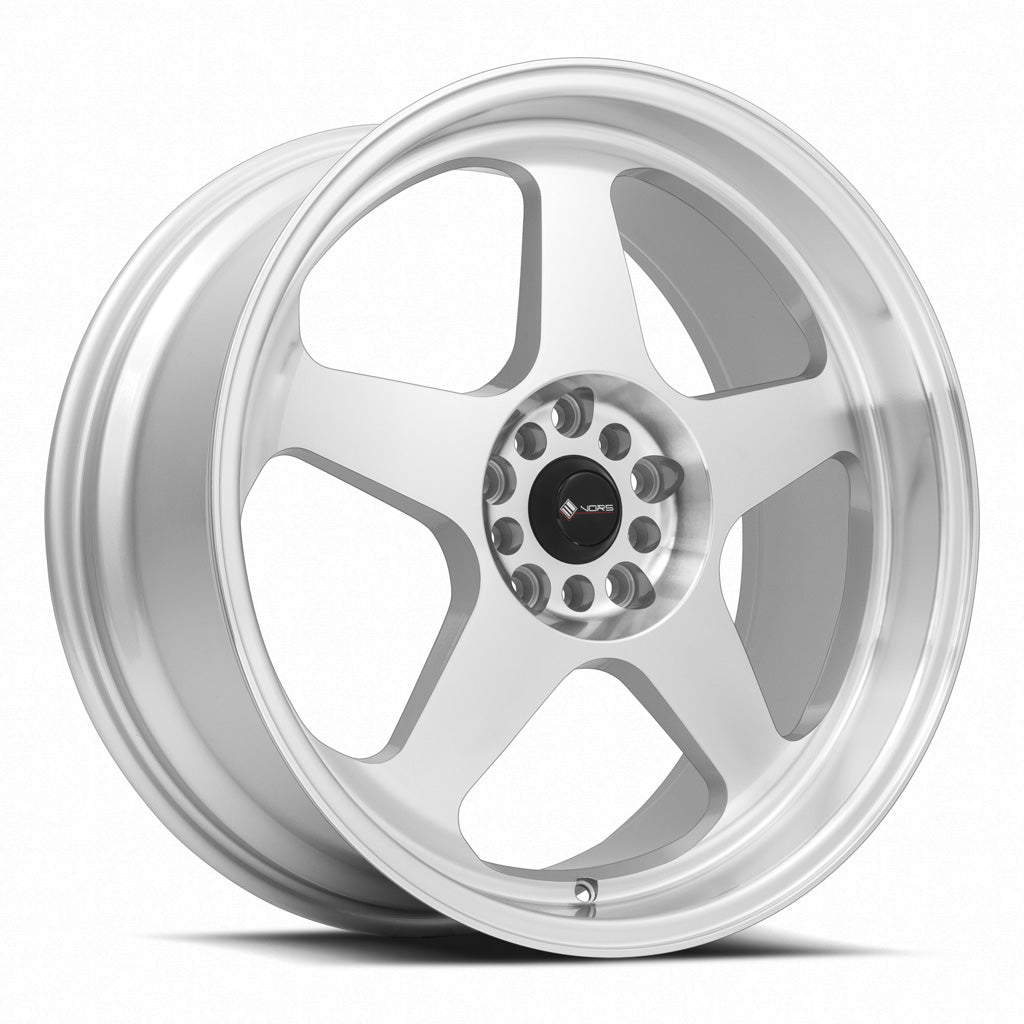 Vors SP1, 19x8.5, 5x105, ET35, CB73.1, Silver Machined Face