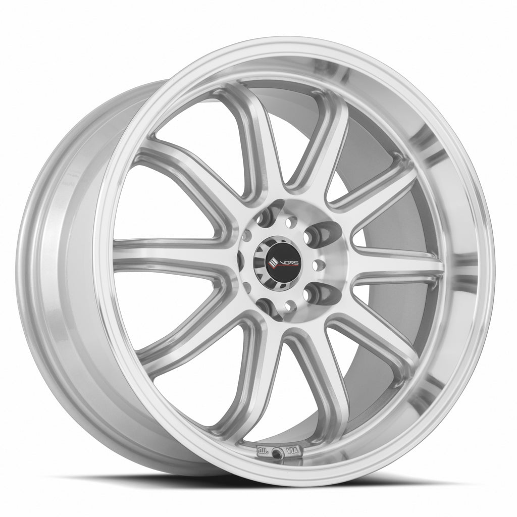 Vors SP2, 18x9.5, 5x108, ET35, CB73.1, Silver Machined Face