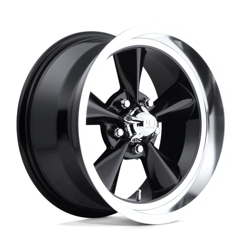 US Mag 1PC U107 STANDARD, 15X8, 5X114.3, ET1, CB72.56, GLOSS BLACK