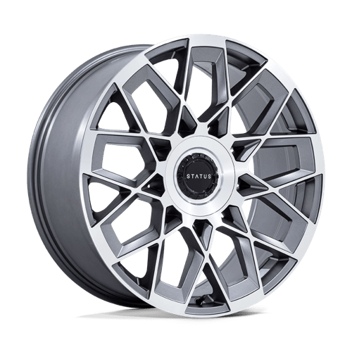 Status ST005 MATRIX, 22X9.5, 5X120/5X127, ET30, CB74.1, ANTHRACITE MIRRORED