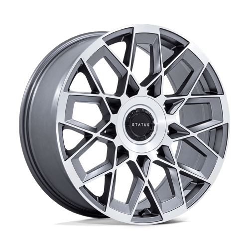 Status ST005 MATRIX, 24X10, 5X112/120, ET20, CB74.1, ANTHRACITE MIRRORED