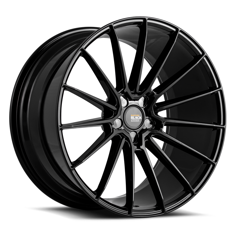 Savini BM16, 20x10, 5x112, ET30, CB66.6, Gloss Black - BM16-20100512G3066