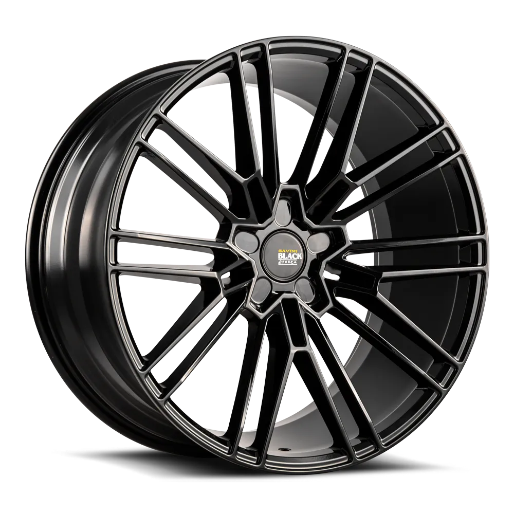 Savini BM18, 22x9, 5x112, ET28, CB66.56, Gloss Black - BM18-22090512S2866