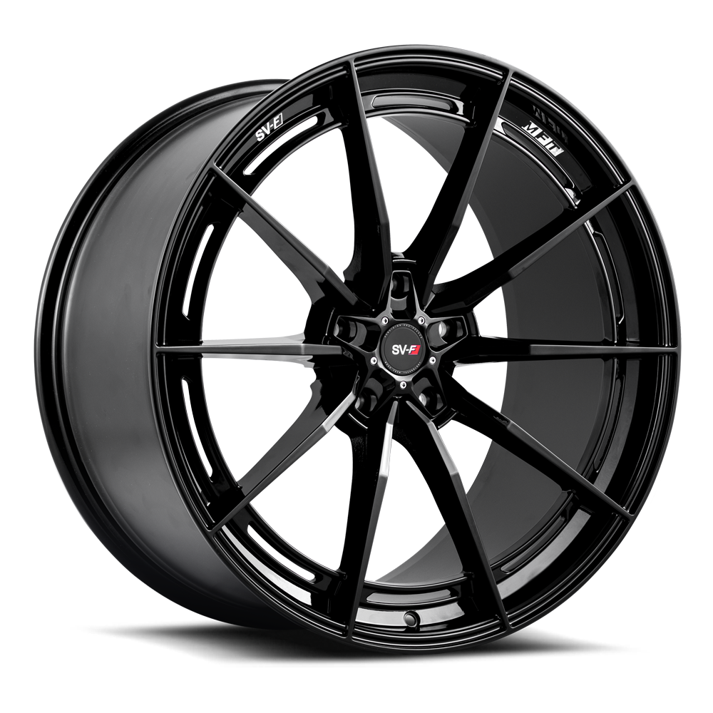 Savini SVF1, 19x8.5, 5x114.3, ET15, CB60.1, Gloss Black - SVF01-19085545B1560