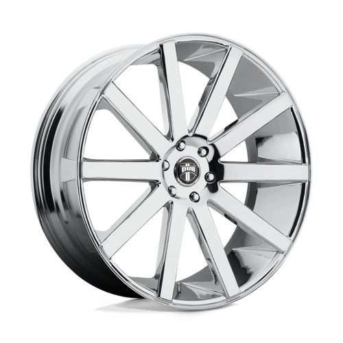 DUB 1PC S120 SHOT CALLA, 22X9, 5X120, ET38, CB72.56, CHROME PLATED S120229021+38