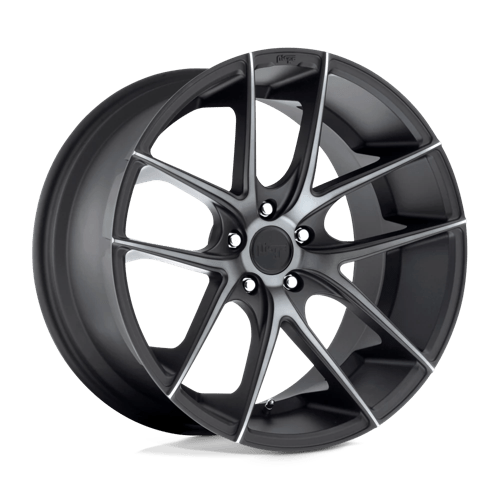 Niche 1PC M130 TARGA, 20X10, 5X114.3, ET40, CB72.56, MATTE BLACK DOUBLE DARK TINT