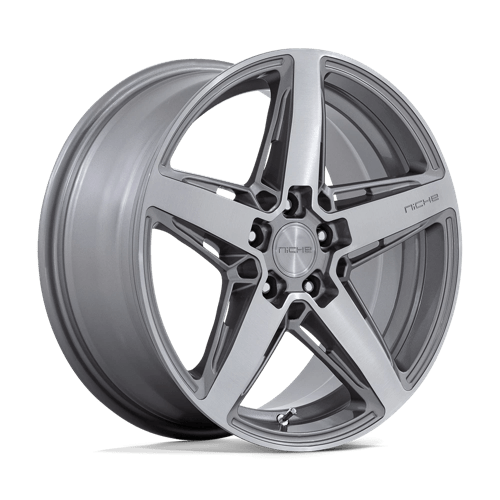 Niche 1PC M270 TERAMO, 18X8, 5X108, ET40, CB72.56, ANTHRACITE BRUSHED FACE TINT