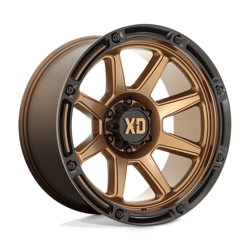 XD XD863, 20X9, 5X127, ET0, CB71.5, MATTE BRONZE W/ BLACK LIP