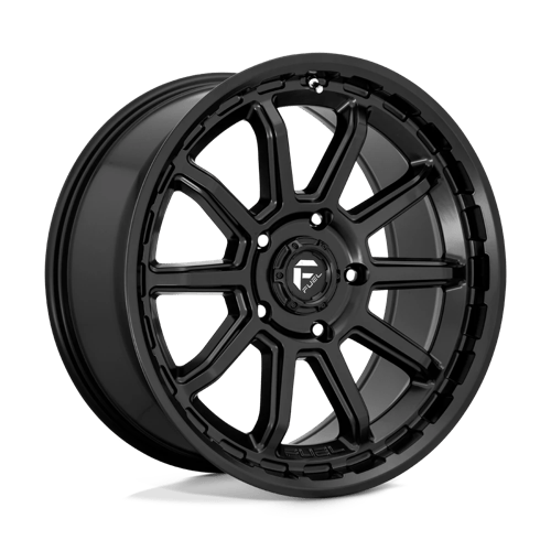 Fuel 1PC D689 TORQUE, 17X9, 6X139.7, ET-12, CB106.1, MATTE BLACK