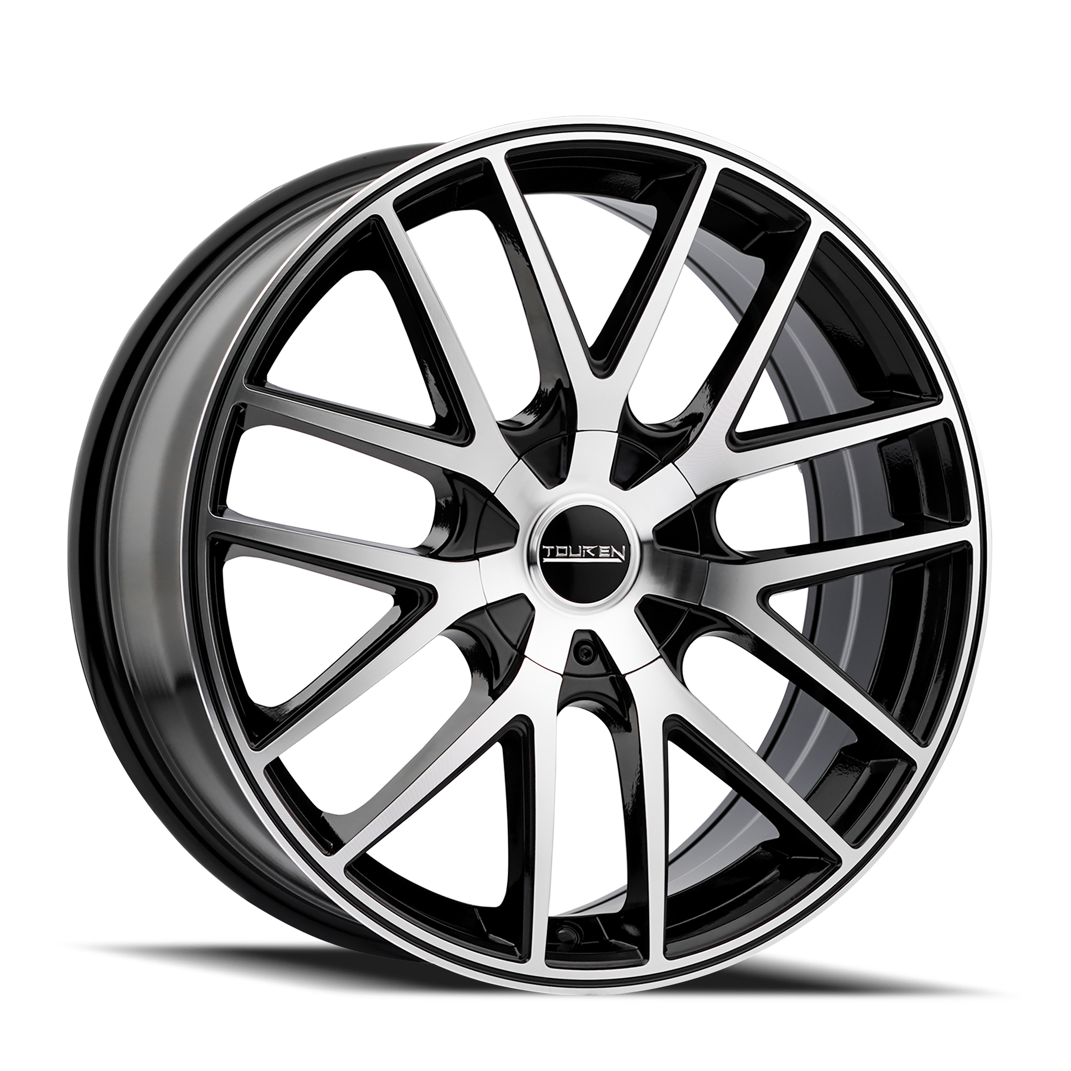 Touren TR60 3260, 17X7.5, 5X112/5X120, ET42, CB72.62, Black/Machined Face/Black Ring - 3260-7709B
