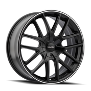 Touren TR60 3260, 17X7.5, 5X110/5X115, ET42, CB72.62,  Matte Black/Machined Ring - 3260-7711MB
