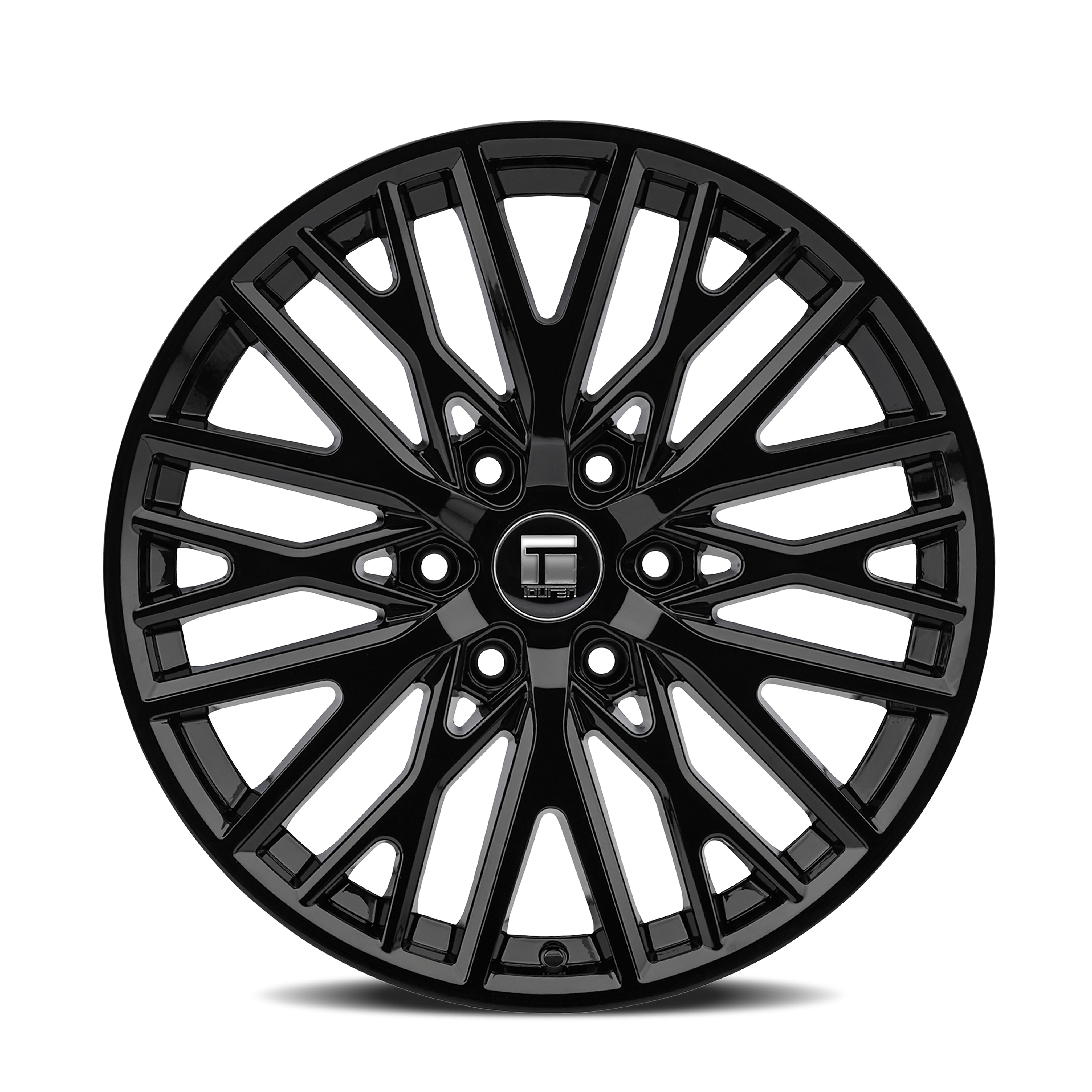 Touren TR91 3291, 20X9, 6X120, ET30, CB66.9, Gloss Black - 3291-2932B30