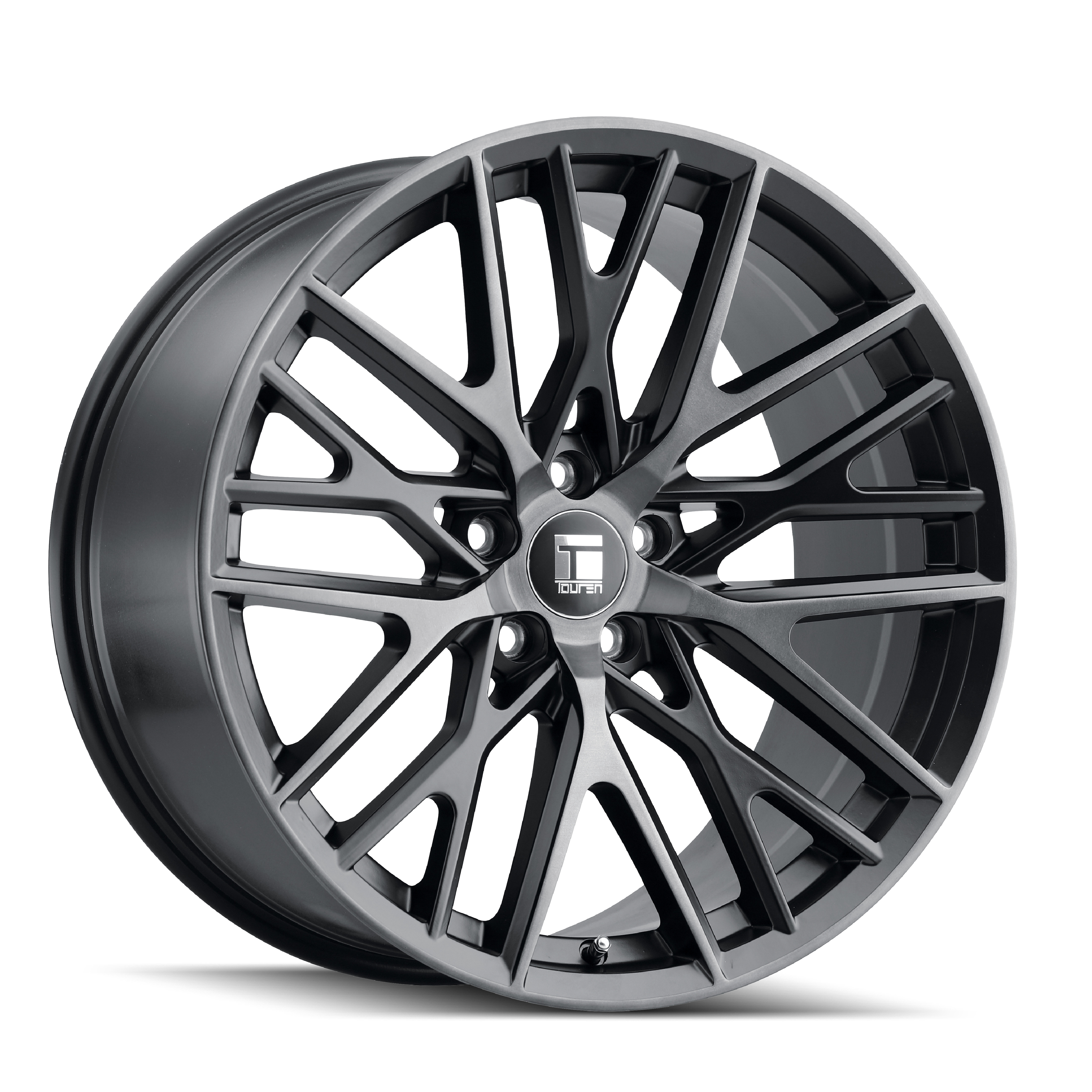 Touren TR91 3291, 20X9, 6X120, ET30, CB66.9, Matte Black W/ Dark Tint - 3291-2932TM30