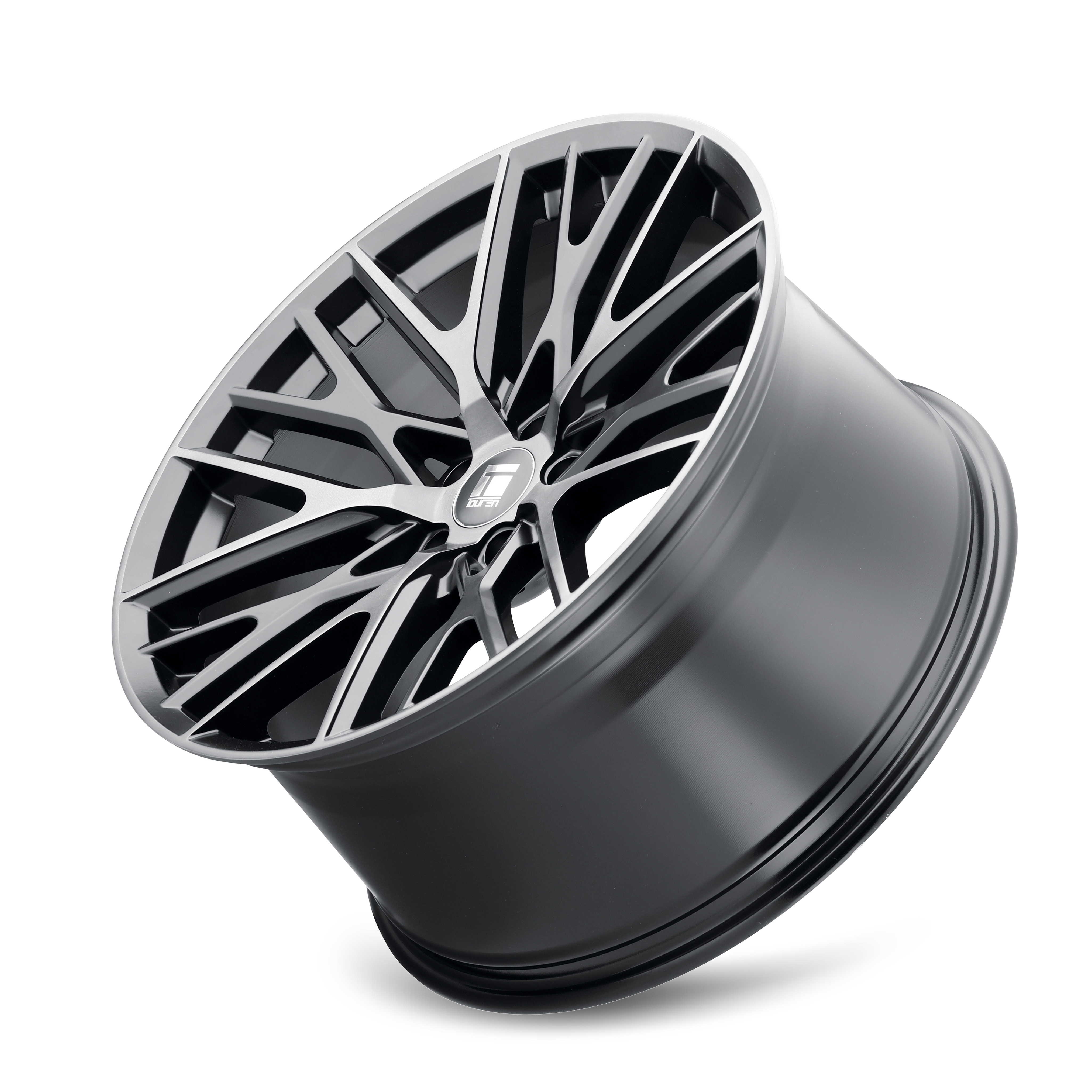 Touren TR91 3291, 20X9, 6X120, ET30, CB66.9, Matte Black W/ Dark Tint - 3291-2932TM30