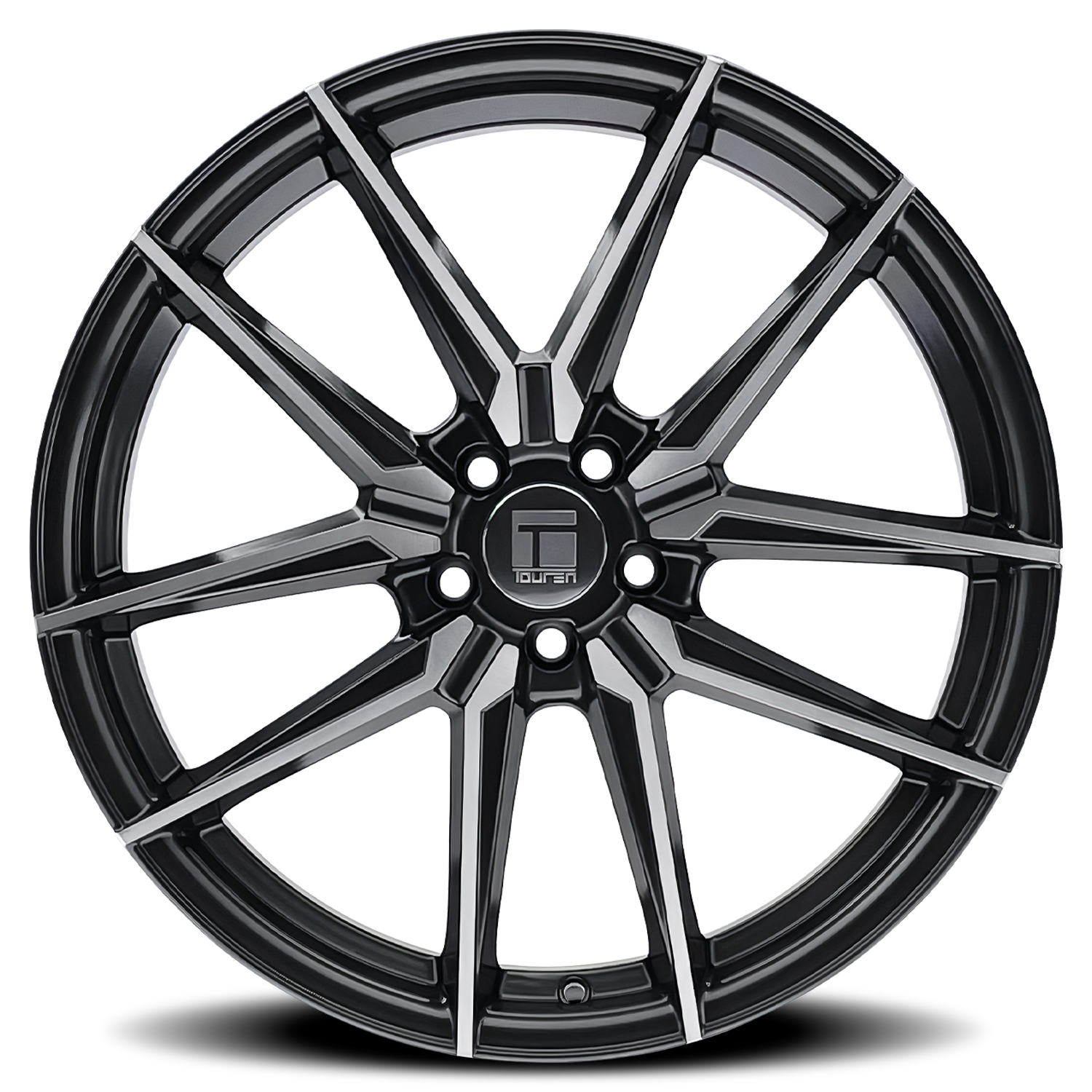 Touren TR94 3294, 19X8.5, 5X112, ET35, CB66.6, Brushed W/ Dark Graphite Window - 3294-9845TG35