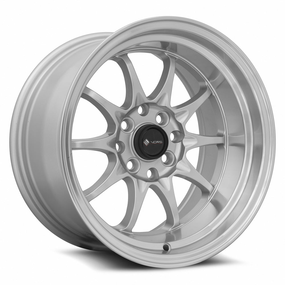 Vors TR3, 15x8, 4x98, ET0, CB73.1, Silver Machine Lip